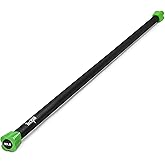 Yes4All Weighted Bars for Exercise, Full Body Strength Training | Weighted Workout Bar with Solid Steel Construction and Comfortable Grip for Stable, Versatile Home Gym Workouts
