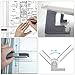 GOCHANGE A3 Drawing Board Table with Parallel Motion and Adjustable Angle, Metric Measuring System