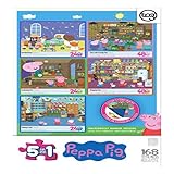 Peppa Pig 5 In 1 Puzzles - Three 24 Piece Puzzles & Two 48 Piece Puzzles