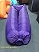 Inflatable Lounger- Premium Air Mattress Sofa Bed- For Indoors & Outdoors-Campling,Hiking,Traveling,Park,Beach-Easy To Inflate- Puncture Resistant & Lightweight Air Couch (PURPLE)