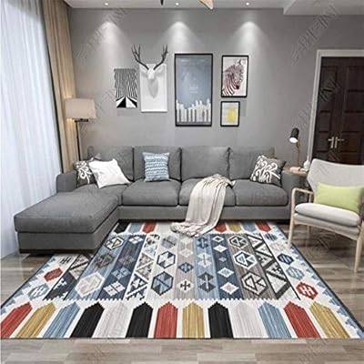 Mzzdddt Brand Ethnic Style Carpets Living Room Bedroom Crystal Cashmere Printed Coffee Table Rugs Carpet Bath Toilet Mat 160x230cm 1 Amazon Ae