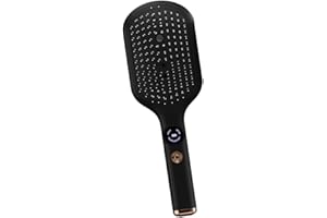 JAYIOLA Electric Scalp Massage Comb, Hair Distributing Brush for Men And Women, Mess-, 2 in 1, SPA, Black