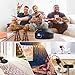 HD Projector, GBTIGER 4000 Lumens LED Video Projector, Full HD 1080p Support, 200