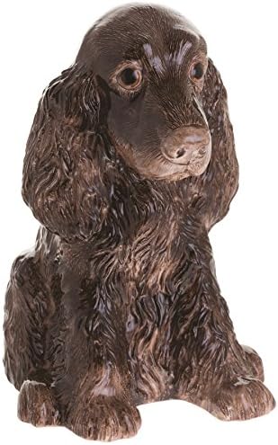 John Beswick JBMBA10 Cocker Spaniel Brown Dog Money Bank