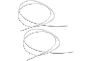 Gasket Replacement, 2Pcs Gasket, 5m Length Food Grade Silicone Replacement Sealling Rubber Ring for Glass Food Storage Contai