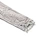JISEN Women Long Sunscreen Gloves Lace Floral Half Finger Outdoor Arm Sleeves Style 1-Grey