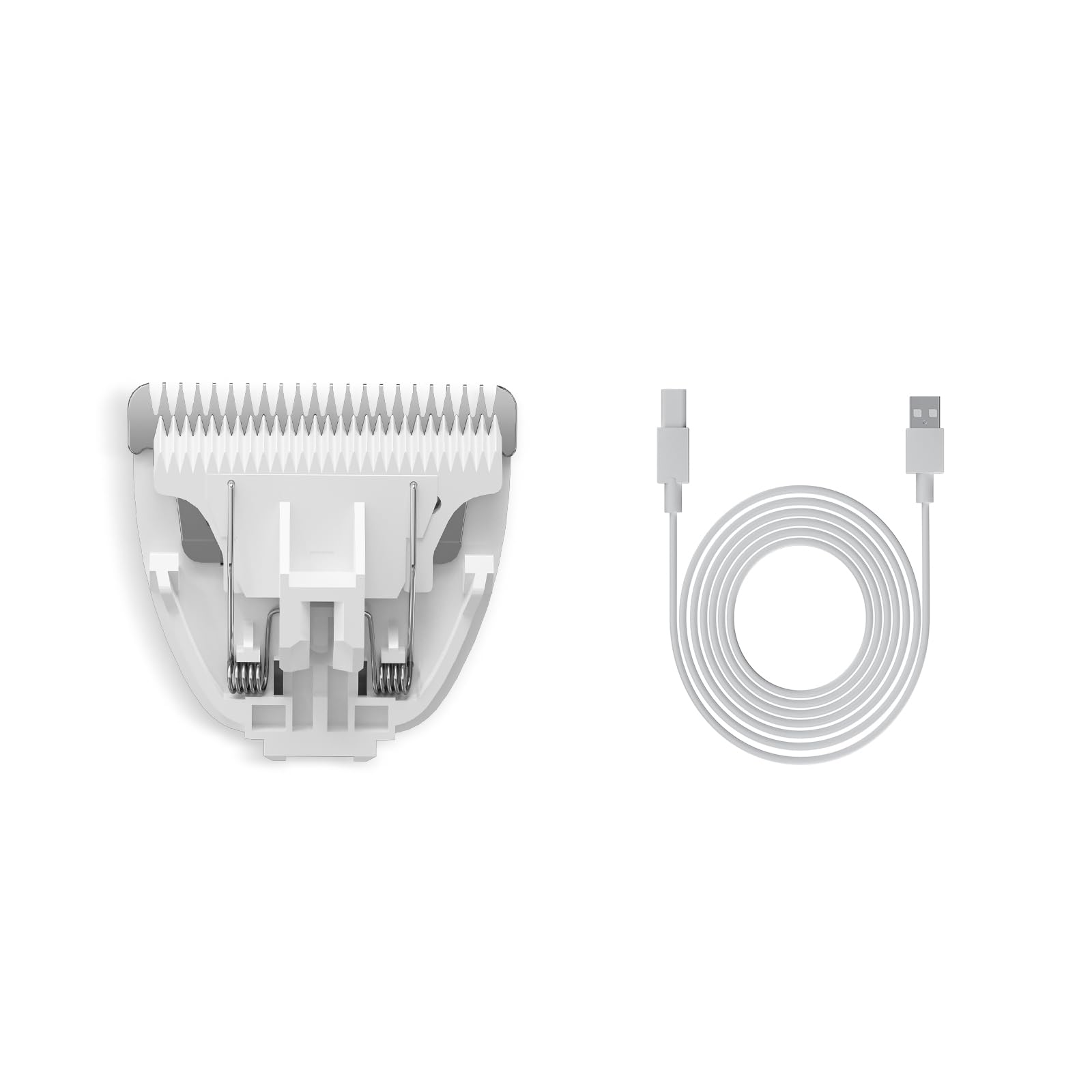 Dog Clippers Detachable Ceramic Blade Replacement and USB Charing Cable Set