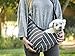 Comfortable Dog Sling Carrier | Dog Front Carrier For Small Pets | Adjustable Straps On Puppy Carrier For Small Dogs | Hands Free Dog Carrier Front Pack | Puppy Carrier With Zippered Pocket