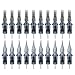 Yilong Disposable Cartridge Tattoo Needles #10 Bugpin Long Taper 20pcs … (7RL)