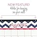 bloom daily planners 2015-16 Academic Year Desk Calendar (+) Desk Pad or Hanging Wall Calendar (+) FREE Vision Board (+) August 2015 - July 2016 (+) 16 x 21 Chevron