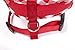 Checkered Frills Fashion Puppy Harness for Pets Dog & Cat, Red Small