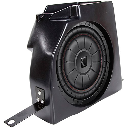 10" Kicker Subwoofer+Custom Center Console Enclosure For 9706 Jeep