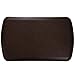 Amcomfy Anti Fatigue Kitchen Mat Standing Desk Mat Cushioned Comfort Floor Pads for Home Kitchen Offices Standup Desks Garages（22 x 36 x 7/8 Inches, Dark Brown）
