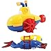 Sealife Swimmers Scuba Diver And Submarine Wind-up Bathtub And Pool Toys Set
