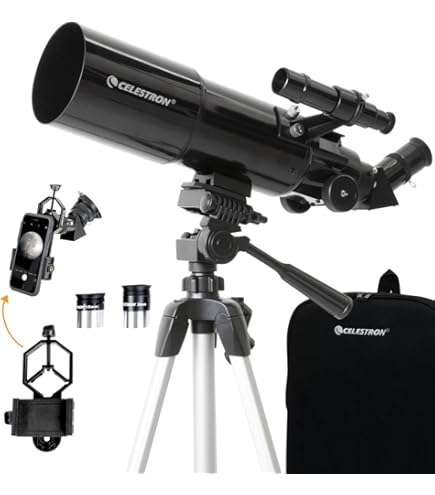 Amazon.com : Celestron 21023 Cometron 76mm Firstscope, White Amazon.com : Celestron 21023 Cometron 76mm Firstscope, White