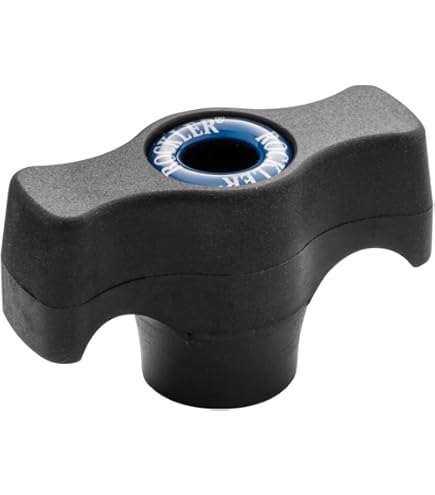 WOODRIVER Ergo Style Knob - 3/8"-16 Thread, 2-3/8" Diameter Plastic Replacement Knob