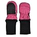 SnowStoppers Kid's Waterproof Stay On Winter Nylon Mittens Extra Small / 6-18 Months Fuschia