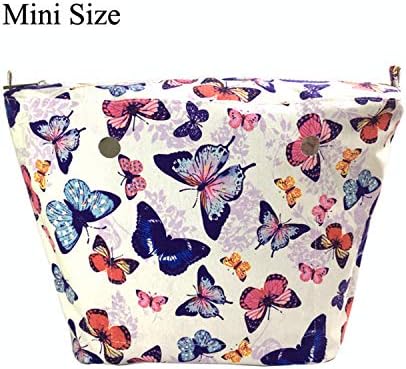 Mastojonster 7 Colors Mini Size Inner Lining Zipper Pocket Insert With Inner For O Bag