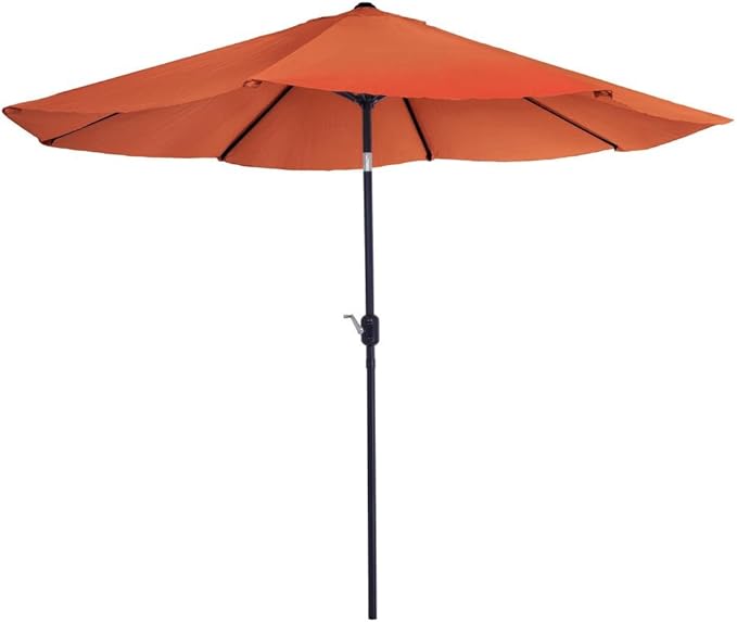 Amazon.com : Pure Garden 10 ft. Aluminum Patio Umbrella with Auto Tilt