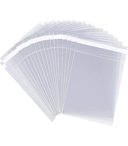 Packaging Trasparente Per Abbigliamento 200 Sacchetti Trasparenti Richiudibili 11x15 Cm | Per Magliette, Oggetti, Cellophane Poli Sacchettini Plastica - Foto 6