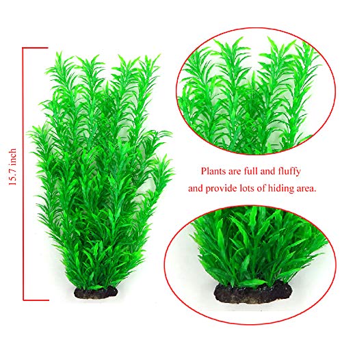 Supyouleg Aquarium Plants Fish Tank Plants Artificial Water Aquatic