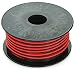 GS 18 AWG (American Wire Gauge) 100 FT Red & 100 FT Black (200 Feet total) stranded Pure Copper Zip Cord Low Voltage Automotive Power Ground Cable for Car Amplifier Trailer Harness Hookup Wiring