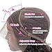 ISEE Hair Transparent Water Wave Lace Front Wigs Human Hair Pre Plucked 18 Inch 150% Density Brazilian 13x4 Lace Closure Deep Curly Wave Human Hair Wigs for Black Women Natural Black