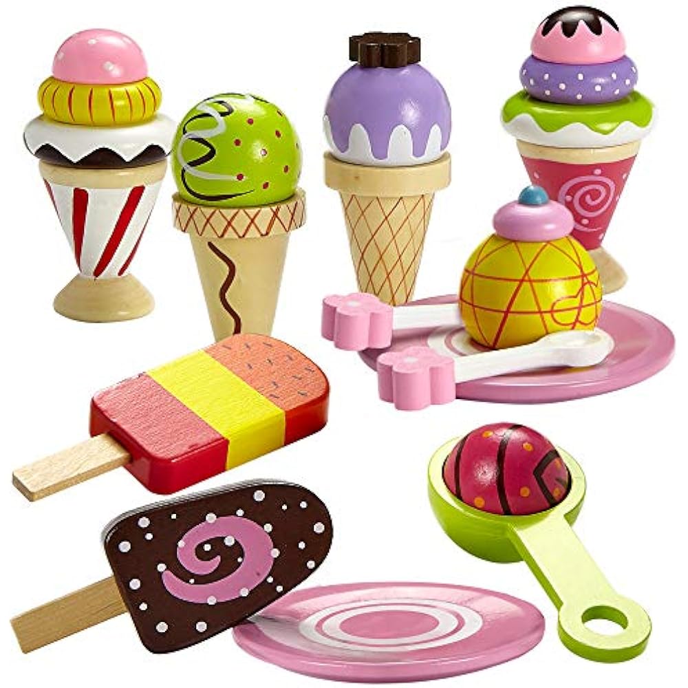 Ice Cream Toy Pretend Set Kids Toys & Games eBay