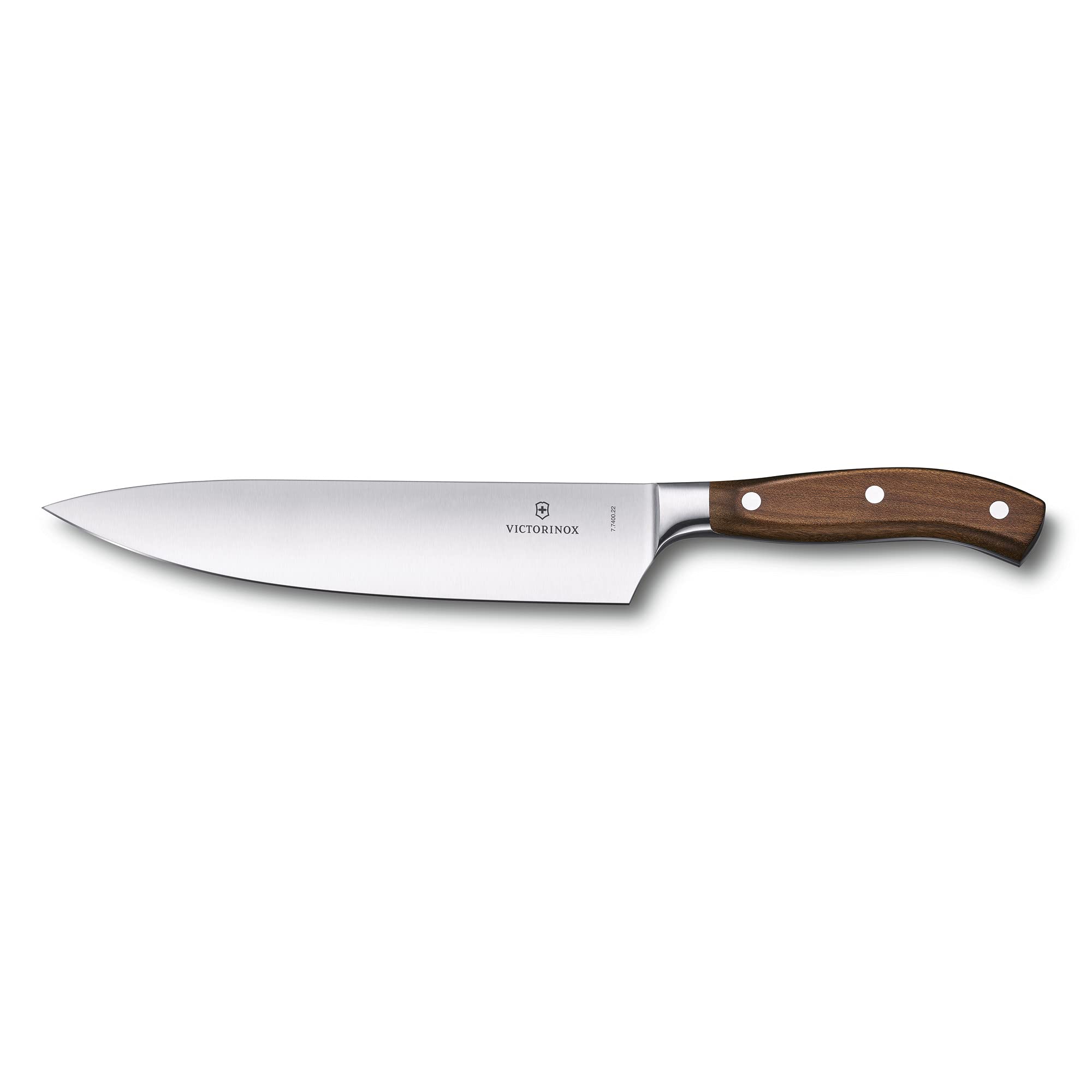 Victorinox Grand Maître Coltello da intaglio, Lama forgiata, Extra affilato, Acciaio inossidabile, in confezione regalo, 7.7400.22G, Marrone