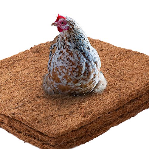 12 Pcs Coco Coir Liner Chicken Nesting Pads Thick Wood Shavings Liners