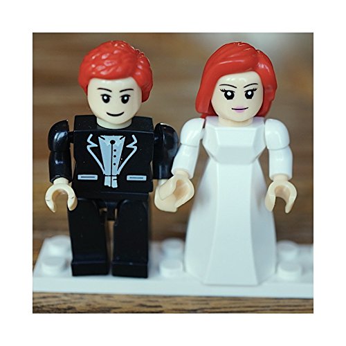 Brick'Em Young Bride & Groom Figurine