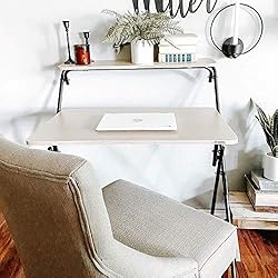SOFSYS Modern Folding Desk for Small