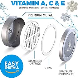 AquaHomeGroup Handheld Shower Head with Filter - 20