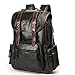 Bag,handbags,shoulder bags Laptop backpack schoolbags travel bags knapsack bookbags Luggage packsack for men,boys,and large capacity pu leather black (black-3)