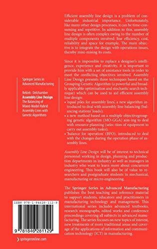 image for Assembly Line Design: The Balancing of Mixed-Model Hybrid Assembly Lin