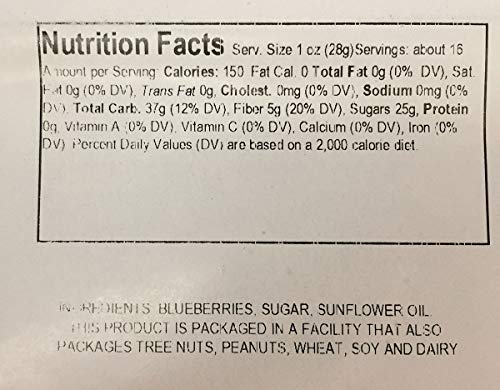 Jansal Valley Dried Blueberries, 1 Pound - Image 3