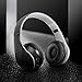 Wireless headset V4.1 Bluetooth Foldable Hi-Fi Stereo Over-Ear Headphone with 3.5mm Audio Jack MIC for Smart Phones & Tablets - Black