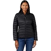 32 Degrees Women's Ultra-Light Down Packable Jacket | Layering |Semi-Fitted | Zippered Pockets | Water Repellent