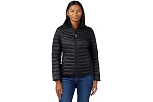 32 Degrees Women's Ultra-Light Down Packable Jacket | Layering |Semi-Fitted | Zippered Pockets | Water Repellent