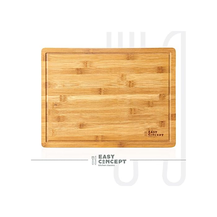 Buy Extra Large Bamboo Cutting Board for Kitchen with Juice/Drip Groove