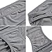 Ekouaer Bikini Panty Womens Seam Free String Microfiber Briefs 3 Pack Assorted Colors,3 Pack-black/White/Gray,Medium