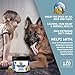 Dog Calming Treats by MyJuicyPets - Best Organic , All Natural Hemp Oil for Dogs with Anxiety, Bacon Flavor with Salmon Oil for Stress, Pain Relief, Inflammation, Excessive Barking, 120 Soft Chews