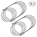 LKXC Black Stainless Steel mason jar hanger, mason jar hooks, Wire Handles (Handle-Ease) for Mason, Ball, Canning Jars (8 Pcs, Wide Mouth) …