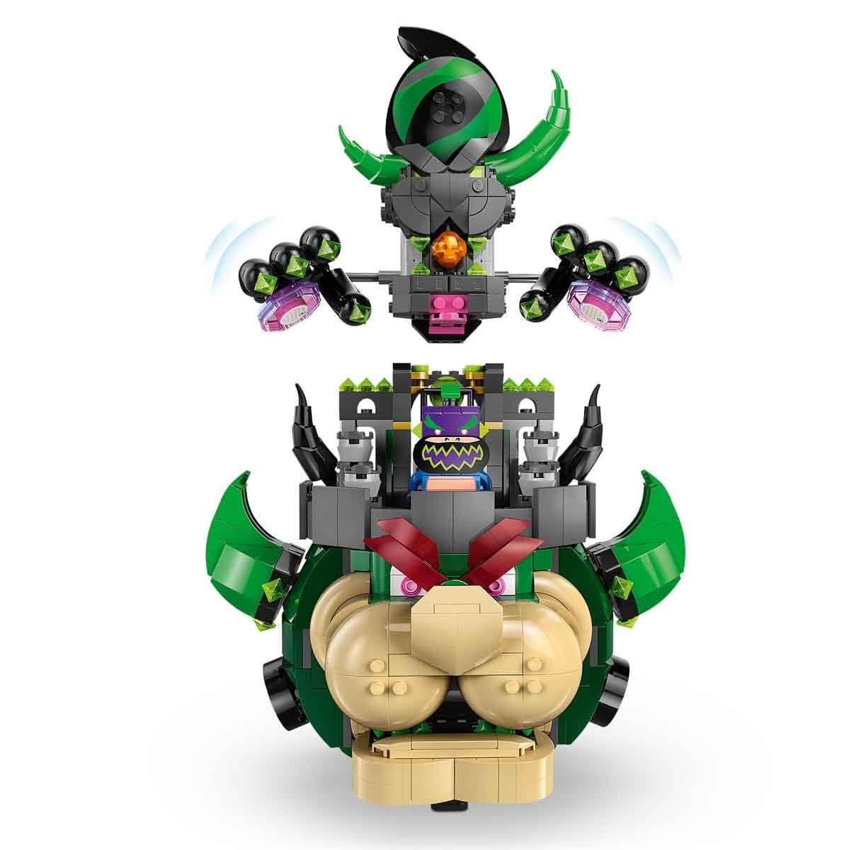 LEGO Super Mario Prinz Florian & Schloss Bowser - Interaktives Spielzeug mit 4 Figuren - Pinker Yoshi & Stand zum Spielen & Ausstellen - Gamer Geschenk für Jungen & Mädchen ab 9 Jahren - 72042 4