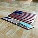 Metal American Flag Emblems Stickers Pack, 6 PCS Lightweight Aluminum Alloy Stars and Stripes Badge Decorative Decals for Car Bumper Laptop Motorcycle Luggage Bike Wall Door