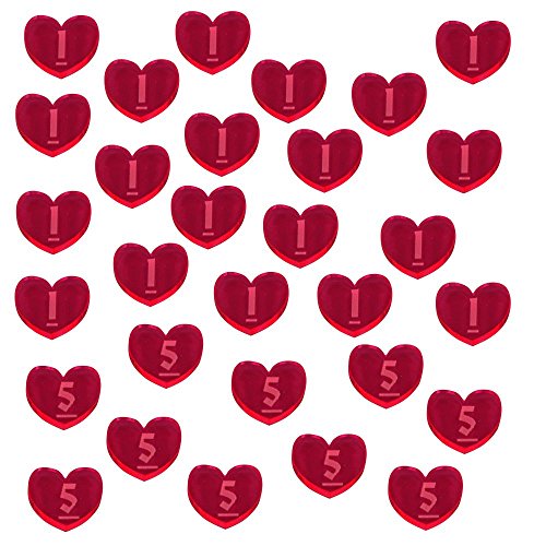 Dungeon Wound Tokens, Fluorescent Pink (30)