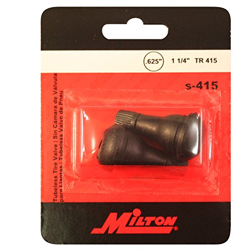 Milton S-415 1 1/4" Tubeless Tire Valve - Pack of 2