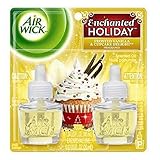 Air Wick Vanilla Bean Cold Stone Scented Oil Refill, Twin Pack