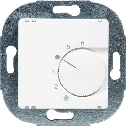 OPUS® 55 Room Temperature Regulator 24 V, Opener, AC/DC Colour Anthracite – Silky Gloss