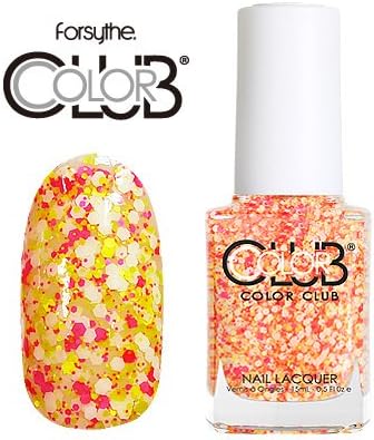 Amazon フォーサイス カラークラブ Nr02 Do The Twist ネオングリッターコレクション Forsythe Color Club ネイルラッカー マニキュア ビューティー 通販